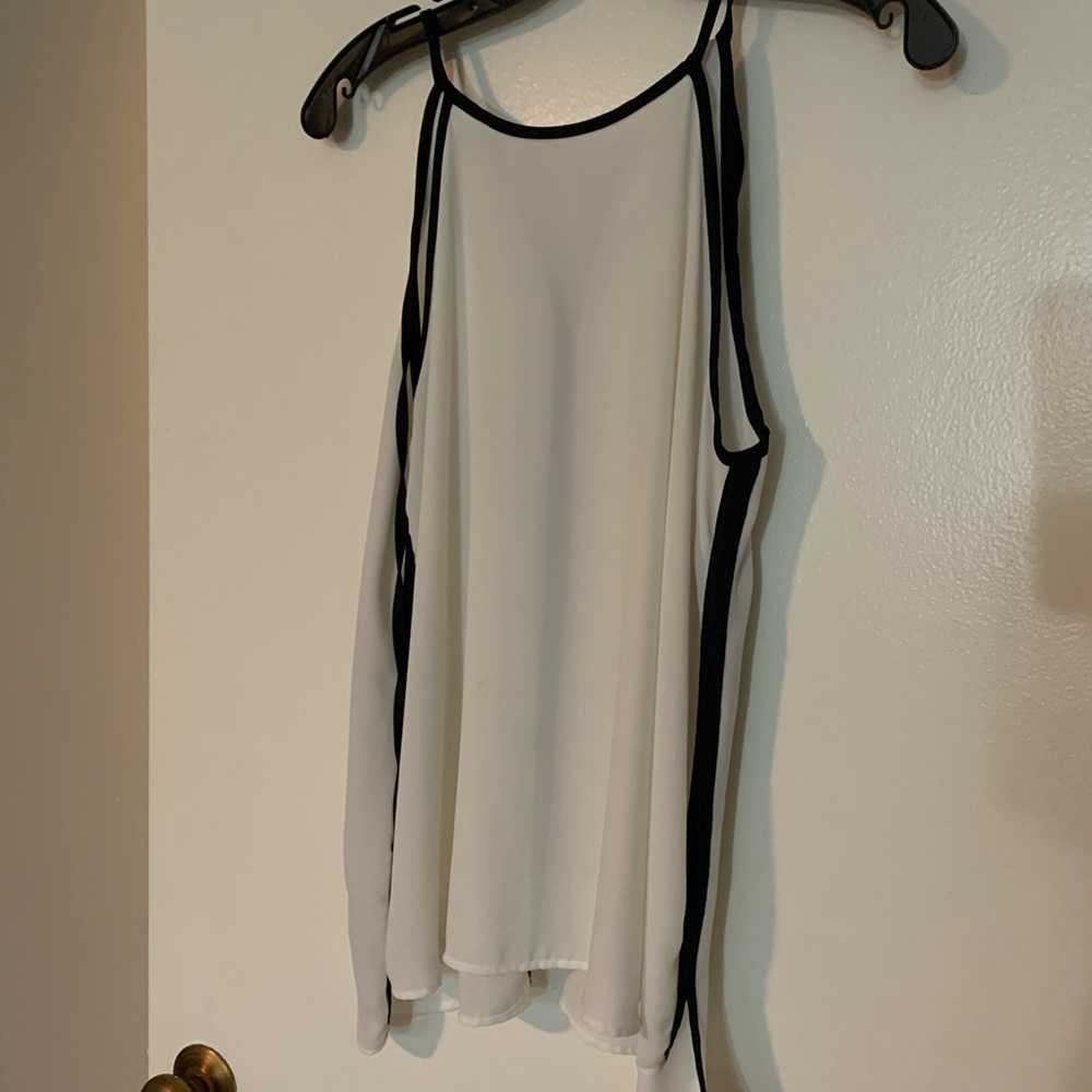 Off white tank top